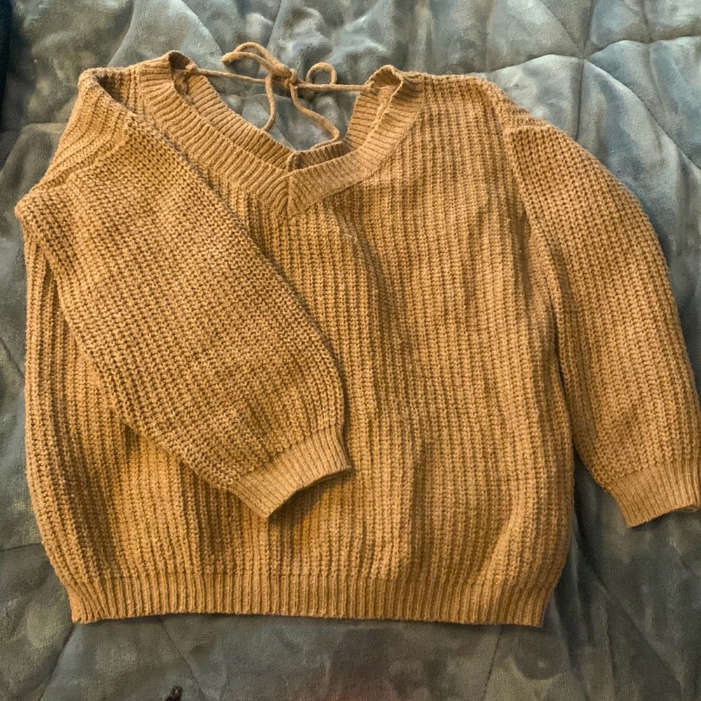 Knit sweater